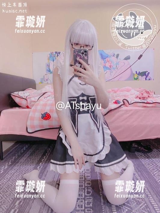 AT鲨的和服写真，那个姿势我一开始没看懂，但后来……哦，原来如此！