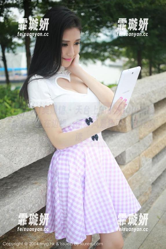 MyGirl美媛馆 - 天台上的小夕juju美图合集：站在边缘，原来风景还可以这样解读。