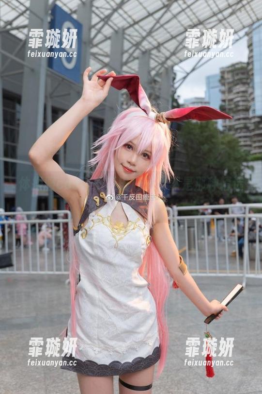 体操服cos，千反田鹿子果然是那种精选的“N次方”。